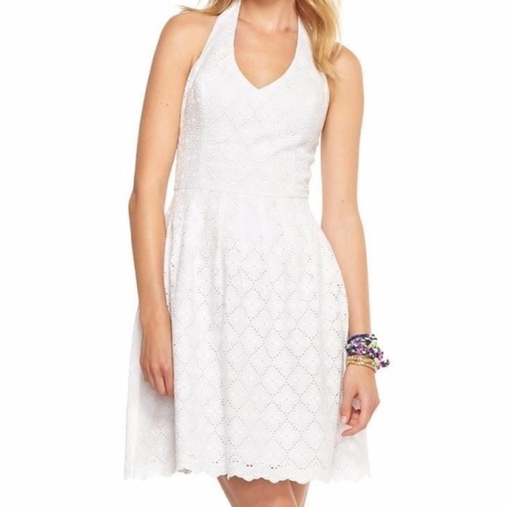 Lilly Pulitzer White Eyelet Dress